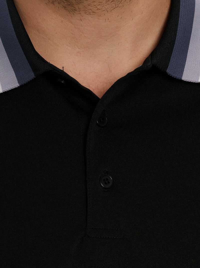 Robert Graham Monkey Business Polo Black | 21780QXYZ