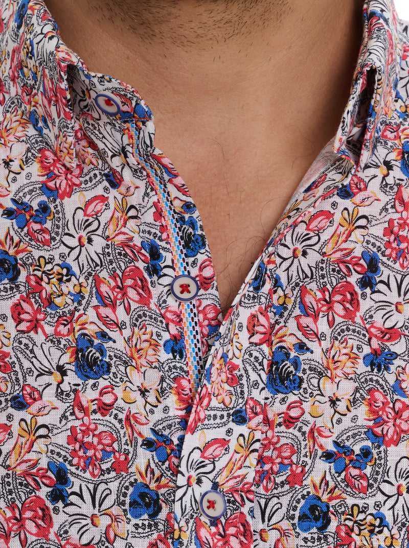 Robert Graham Padar Short Sleeve Button Down Shirt Multi | 54168DHOS