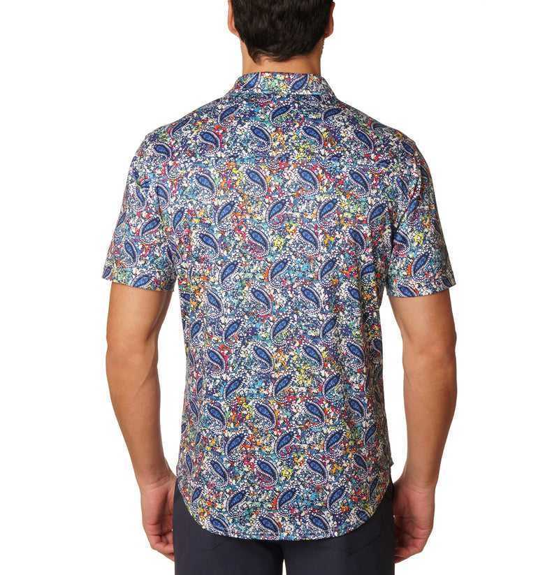 Robert Graham Padova Short Sleeve Knit Shirt Multi | 57068LIWK