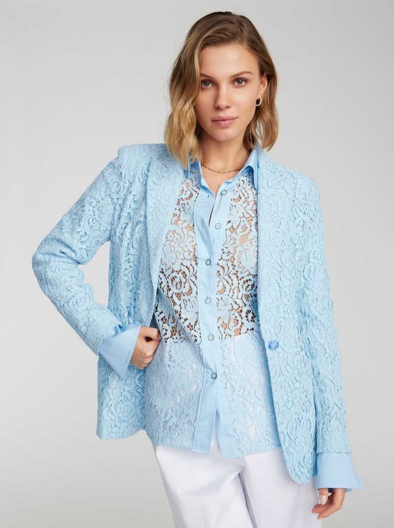 Robert Graham Penelope Jacket Light Blue | 05736ICRW