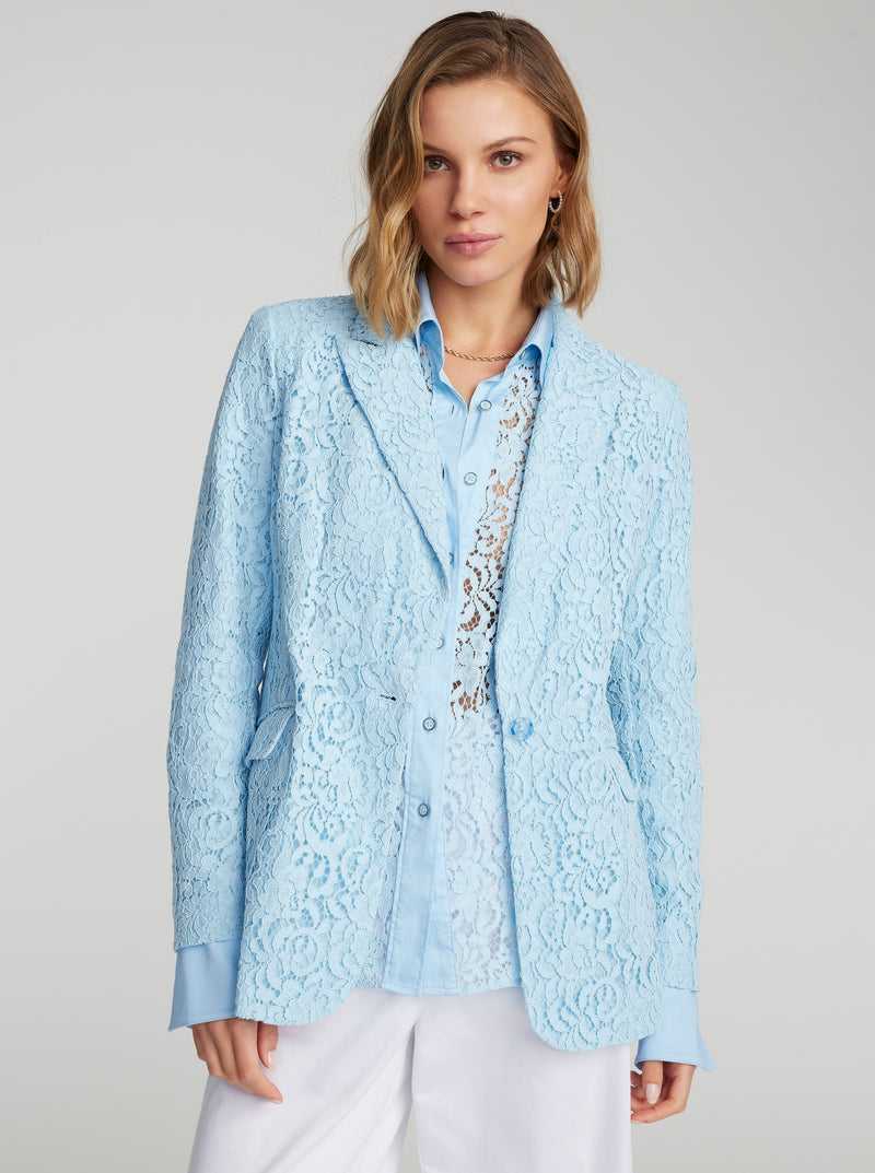 Robert Graham Penelope Jacket Light Blue | 05736ICRW