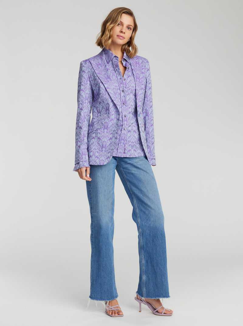 Robert Graham Penelope Jacket Lilac | 69247ROFN