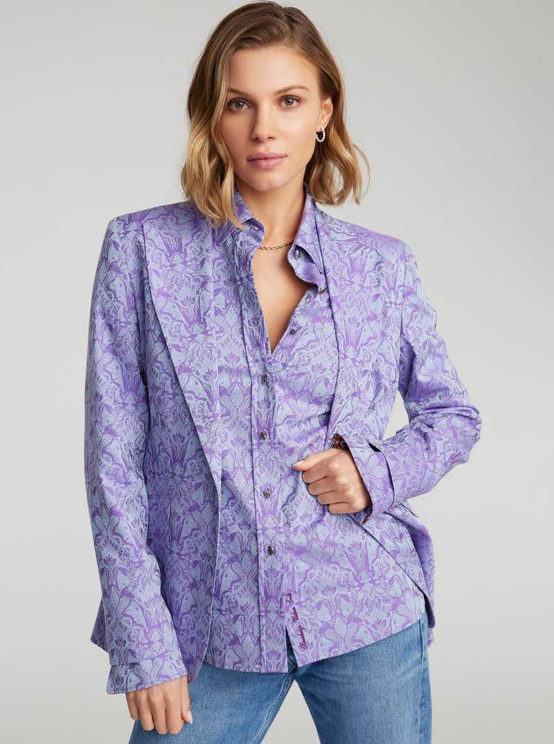 Robert Graham Penelope Jacket Lilac | 69247ROFN