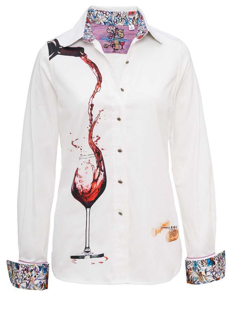 Robert Graham Pinot Noir Shirt White | 02348MNWX