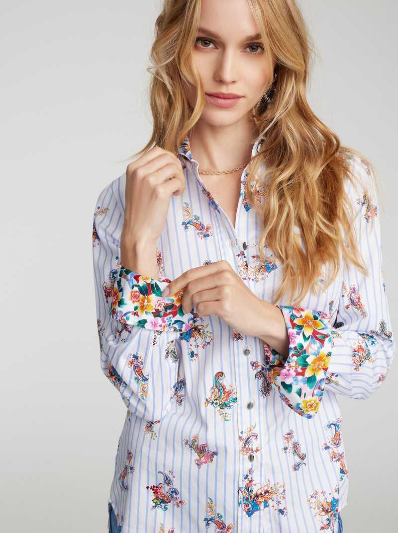 Robert Graham Priscilla Shirt Multi | 10596TKJU