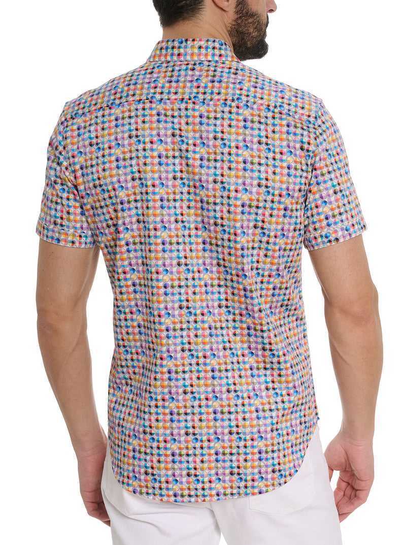 Robert Graham Prosser Short Sleeve Button Down Shirt Multi | 62130NOBF