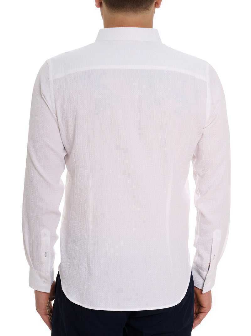 Robert Graham Reid Long Sleeve Button Down Shirt White | 60982ZPUN