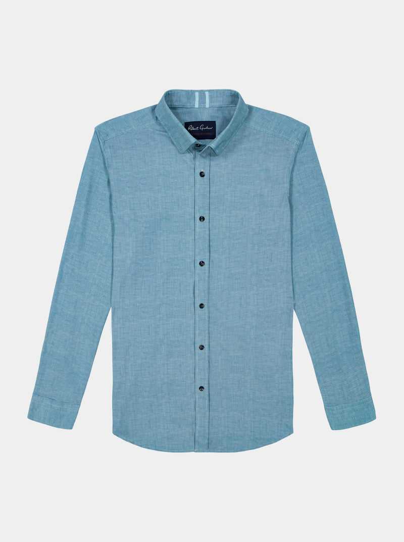 Robert Graham Renley Long Sleeve Button Down Shirt Teal | 06197CKZH