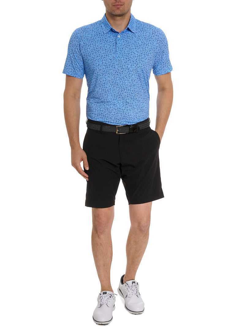 Robert Graham Sandzabar Polo Periwinkle | 38729CJZL