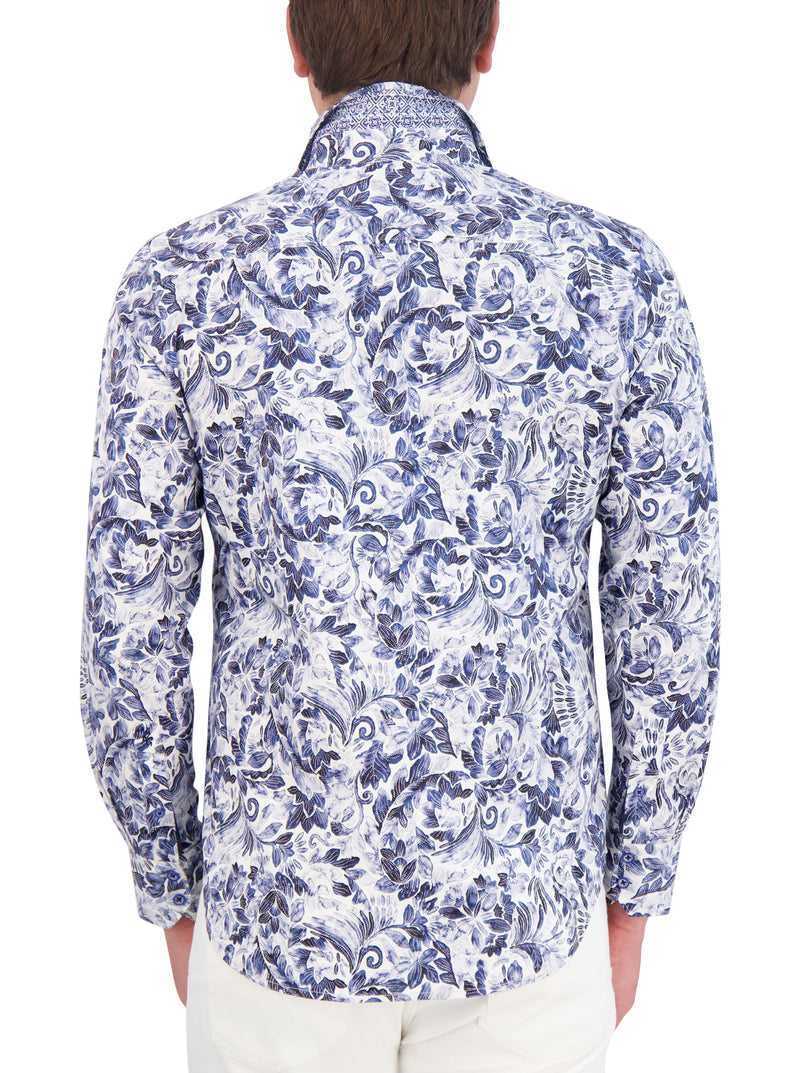 Robert Graham Santa Cruz Long Sleeve Button Down Shirt Blue | 65790UIOF