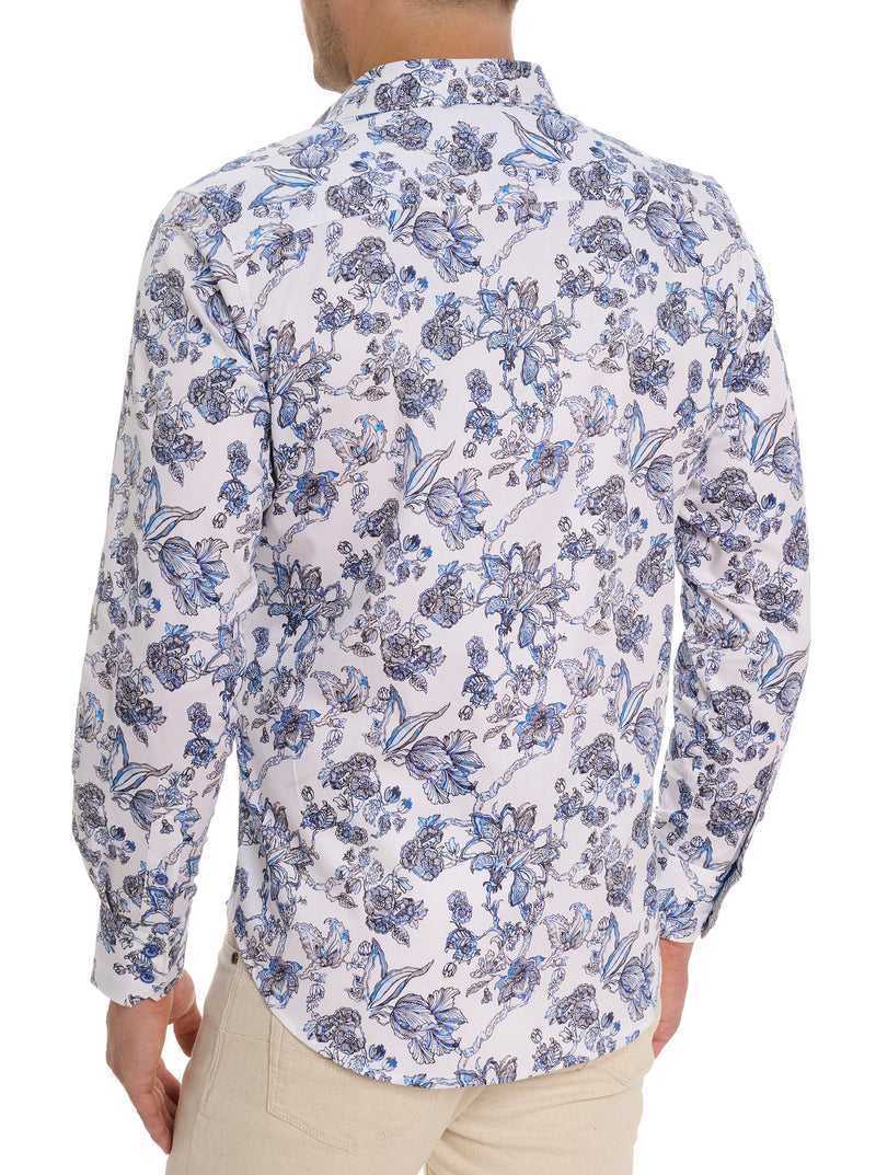 Robert Graham Sea Bloom Long Sleeve Button Down Shirt Classic | 68372IPGH