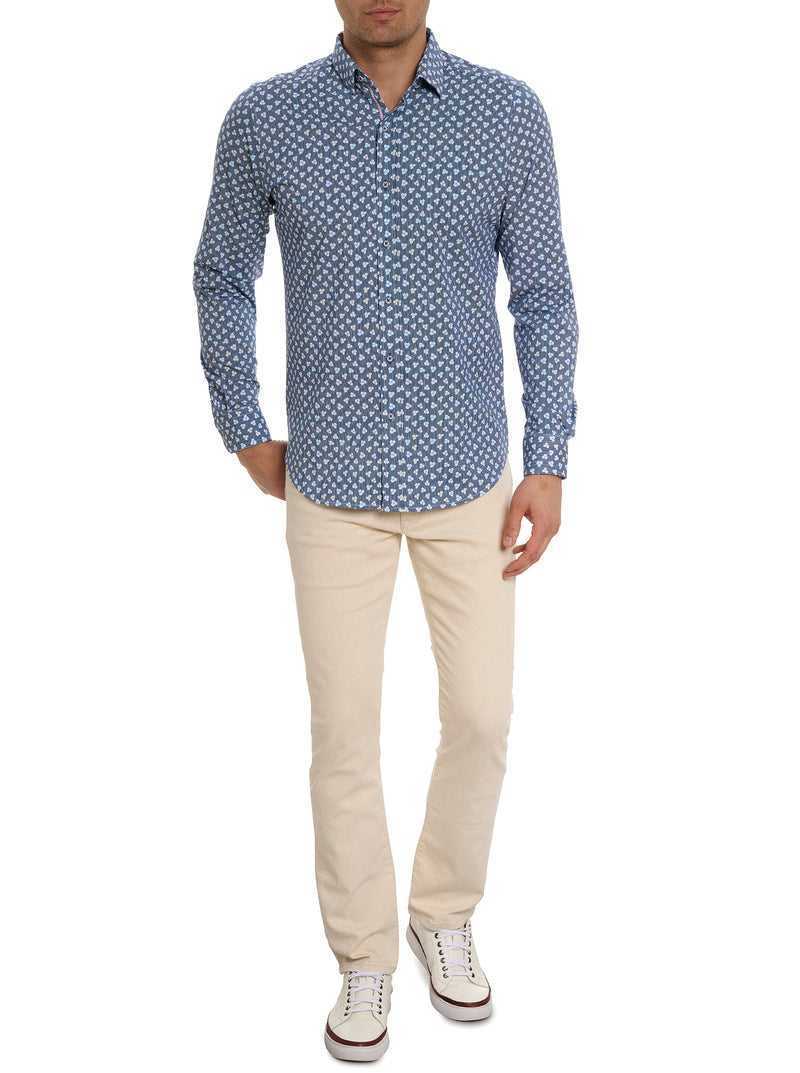 Robert Graham Senan Long Sleeve Knit Shirt Multi | 27156ZNUD