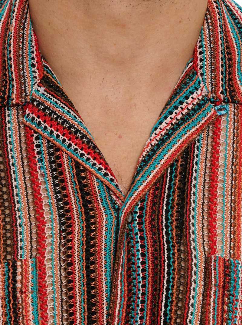 Robert Graham Serape Short Sleeve Button Down Shirt Multi | 19764MPQK