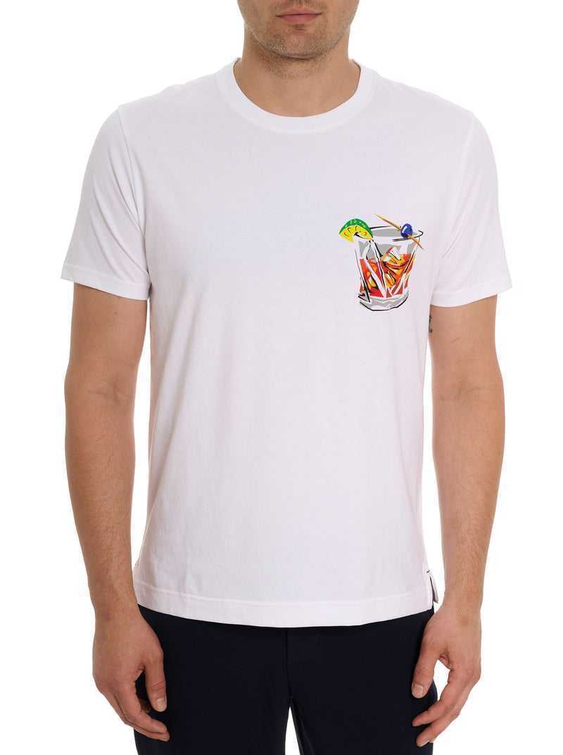 Robert Graham Serendipity T-shirt White | 30794ZLHX