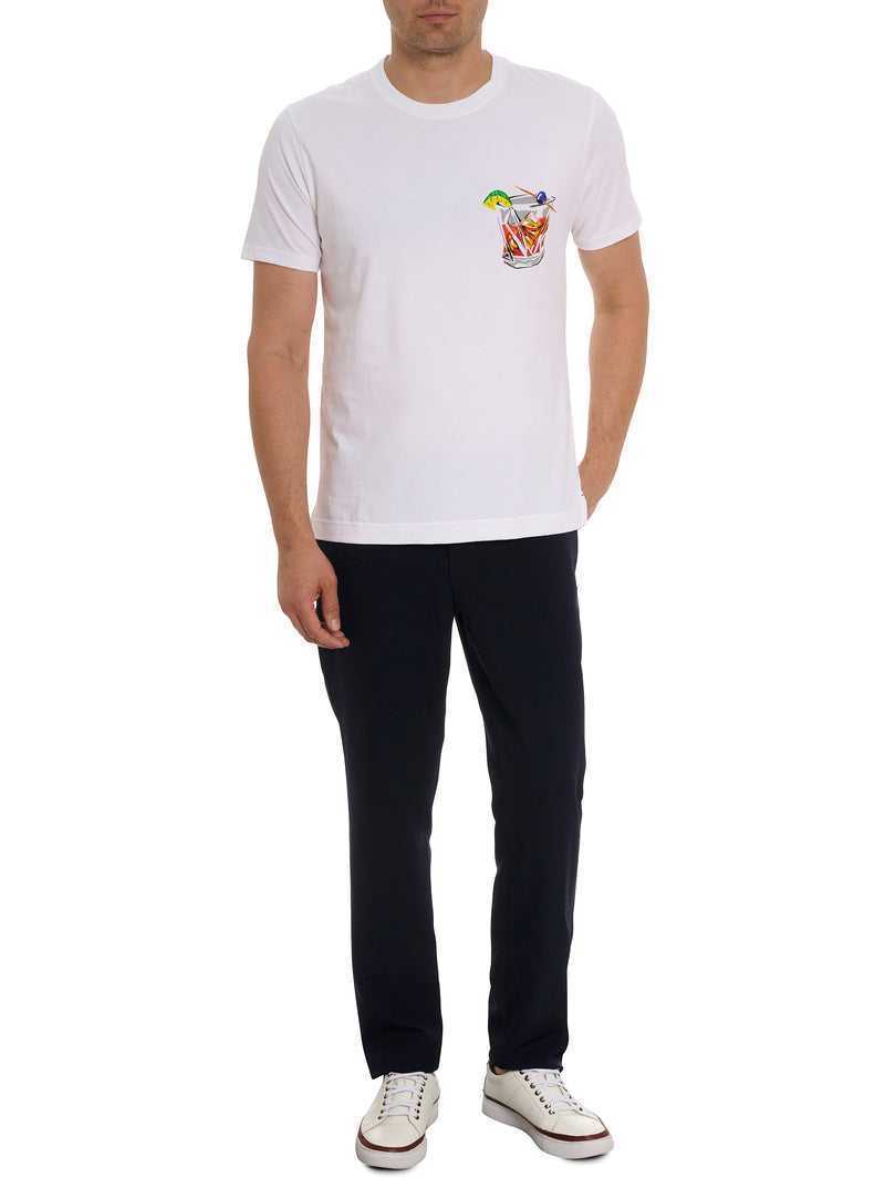 Robert Graham Serendipity T-shirt White | 30794ZLHX