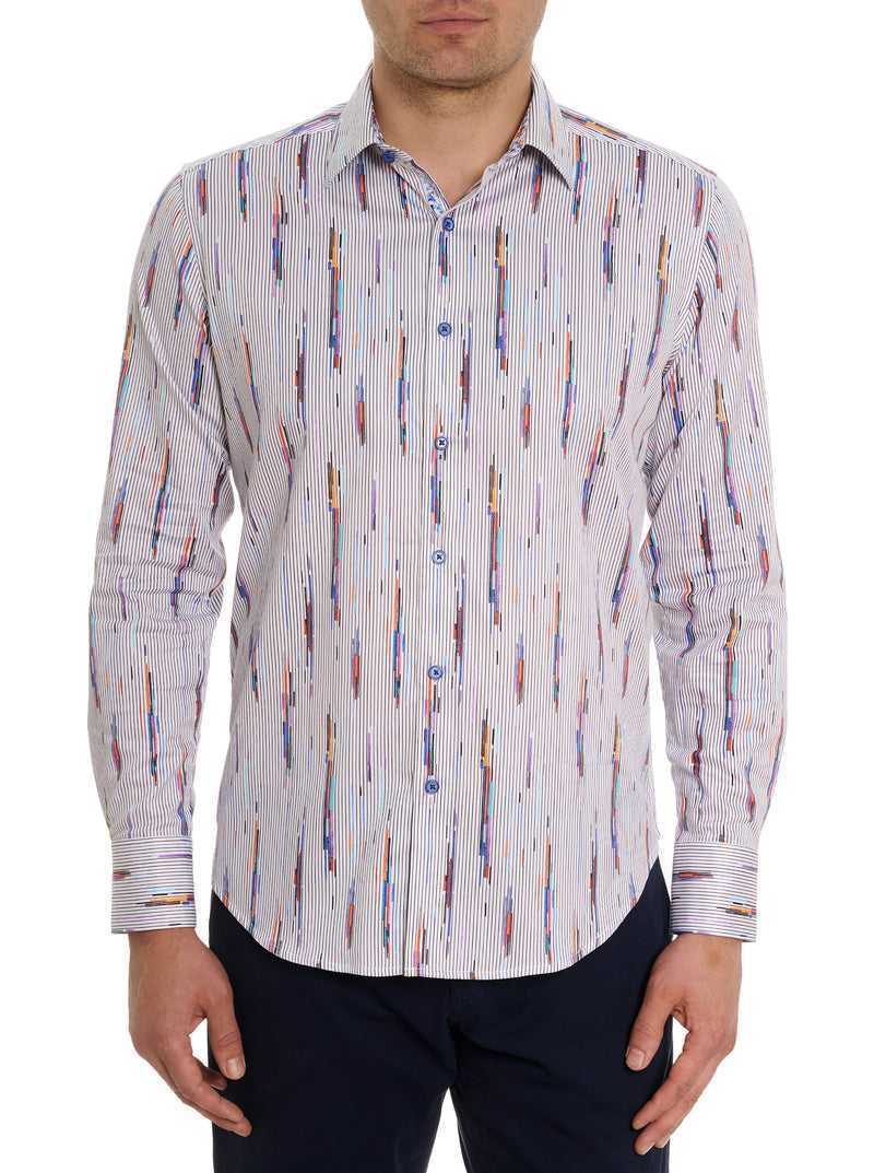 Robert Graham Shipping Lines Long Sleeve Button Down Shirt Multi | 35109JSLZ