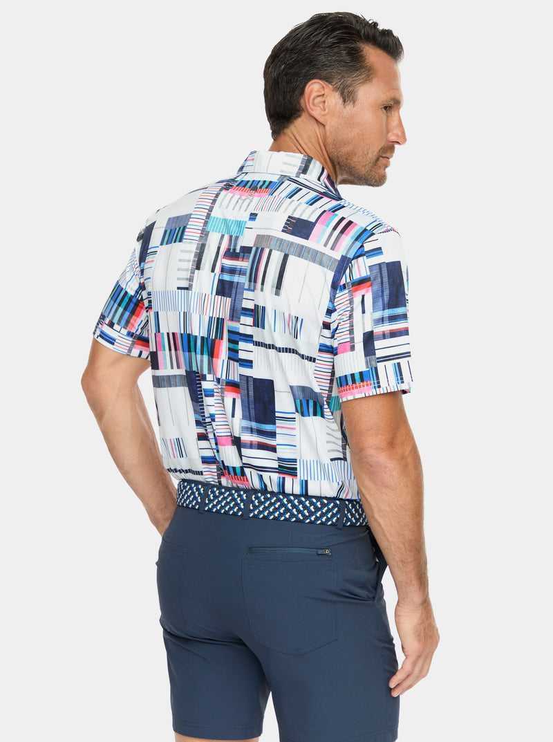 Robert Graham Siro Short Sleeve Knit Polo Multi | 27408KFWC