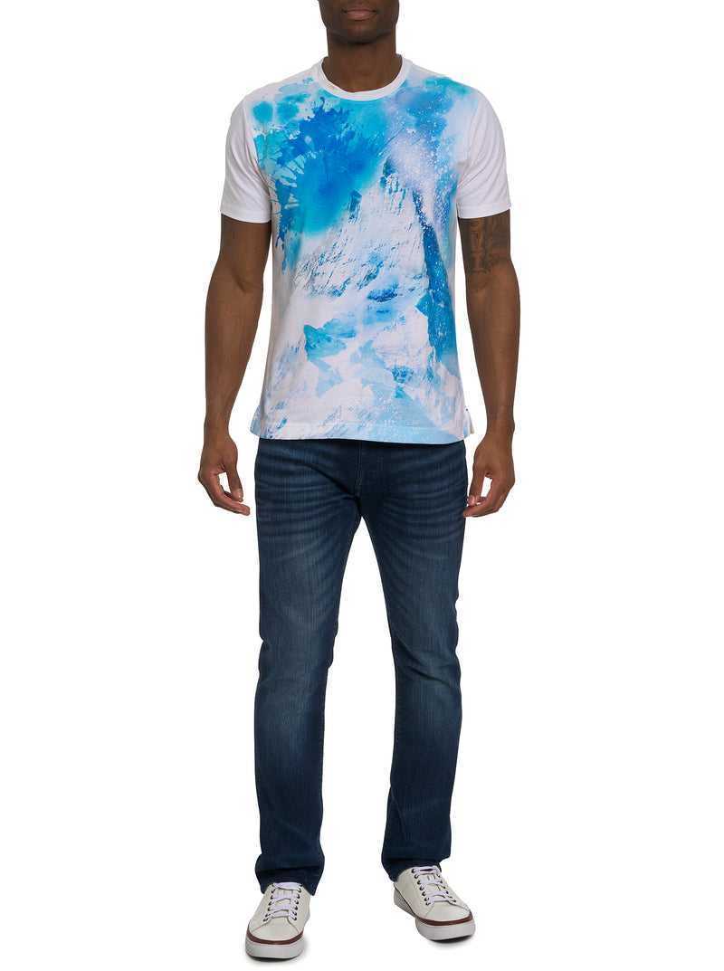 Robert Graham Snowtopia T-shirt White | 43812OKHN