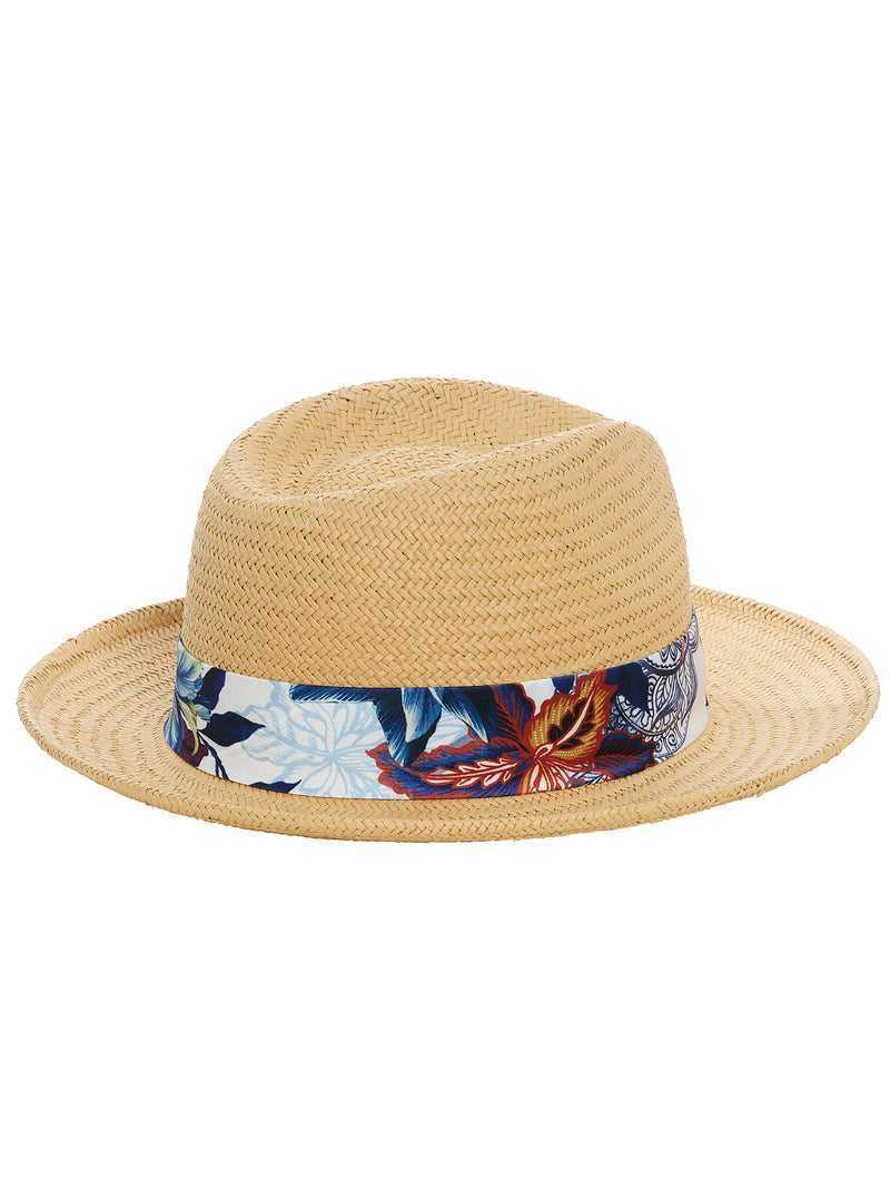 Robert Graham Straw Trilby Natural | 78153SIKJ