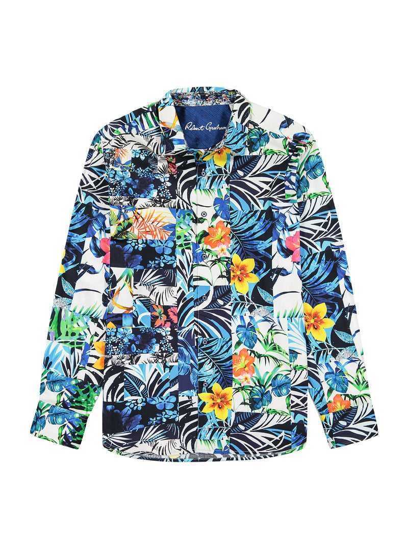 Robert Graham Tahiti Long Sleeve Button Down Shirt Multi | 95806CGMI