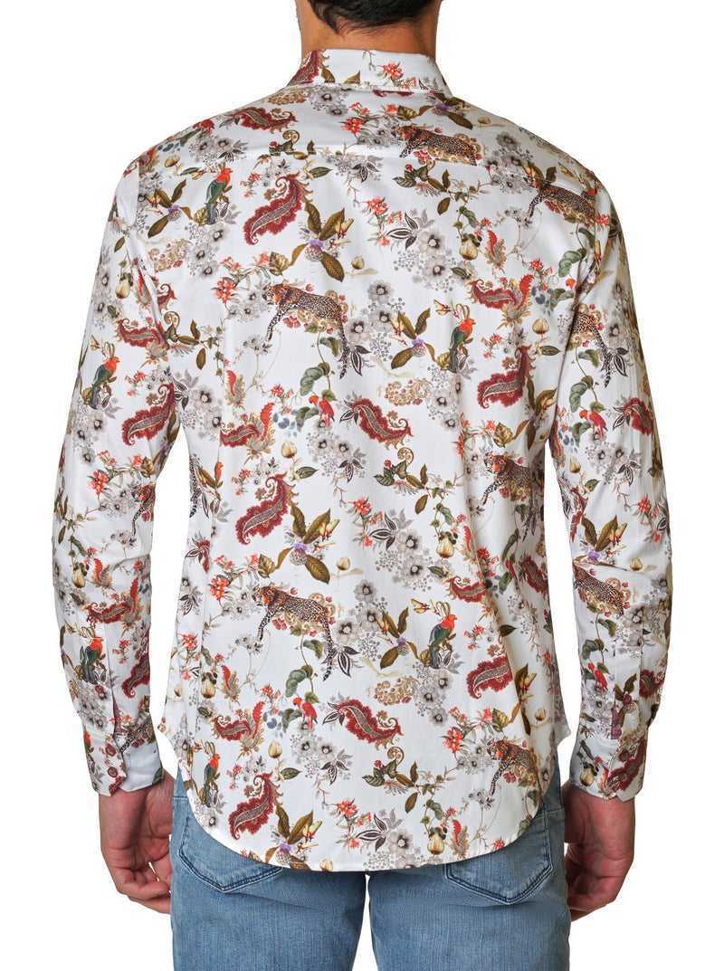 Robert Graham The Leo Long Sleeve Woven Shirt White | 13865UDCJ