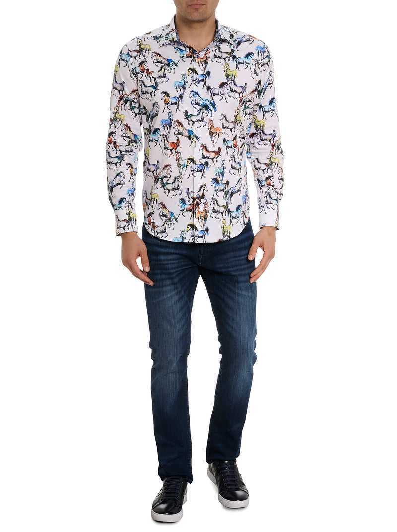 Robert Graham Thoroughbred Long Sleeve Button Down Shirt Multi | 21634OWYA