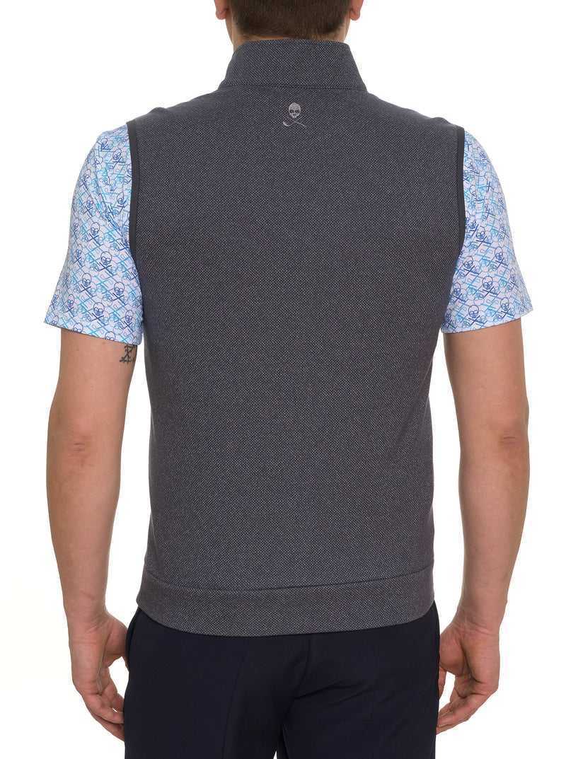 Robert Graham Treviso Performance Vest Charcoal | 53914ZBSA