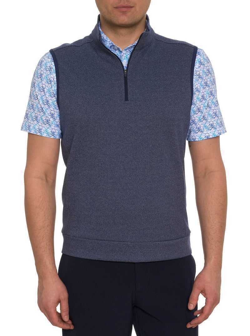 Robert Graham Treviso Performance Vest Charcoal | 53914ZBSA