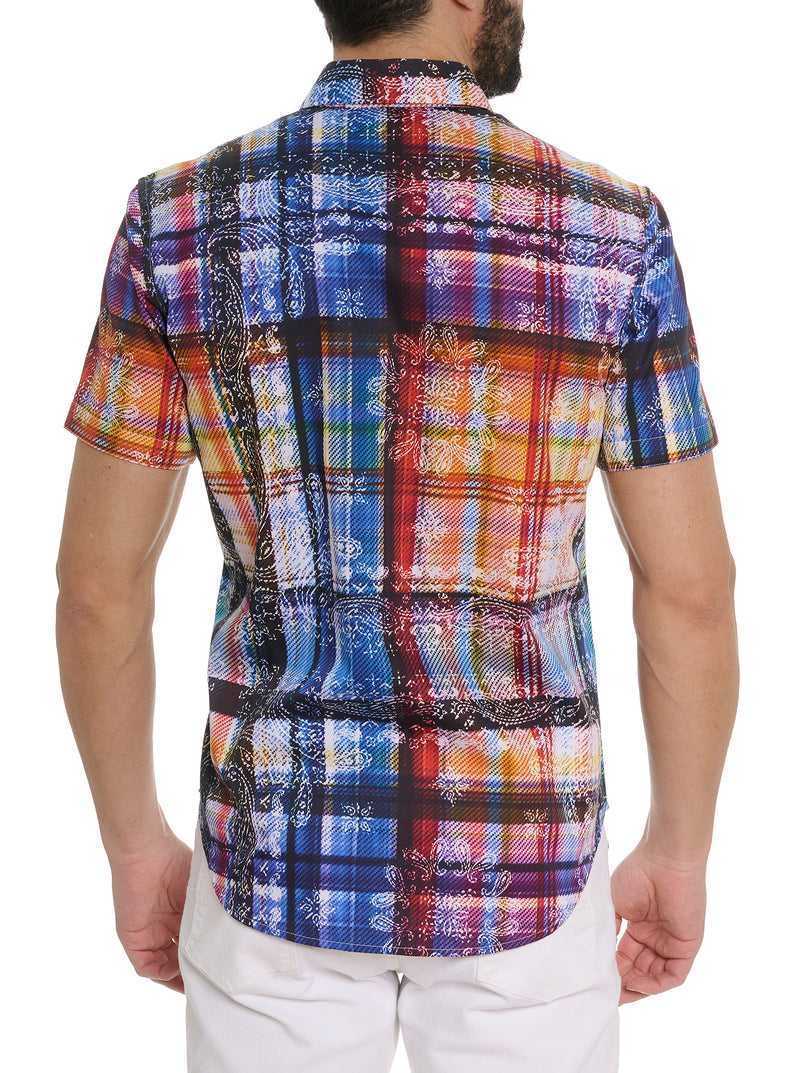 Robert Graham Troyes Short Sleeve Button Down Shirt Multi | 13462HQPI