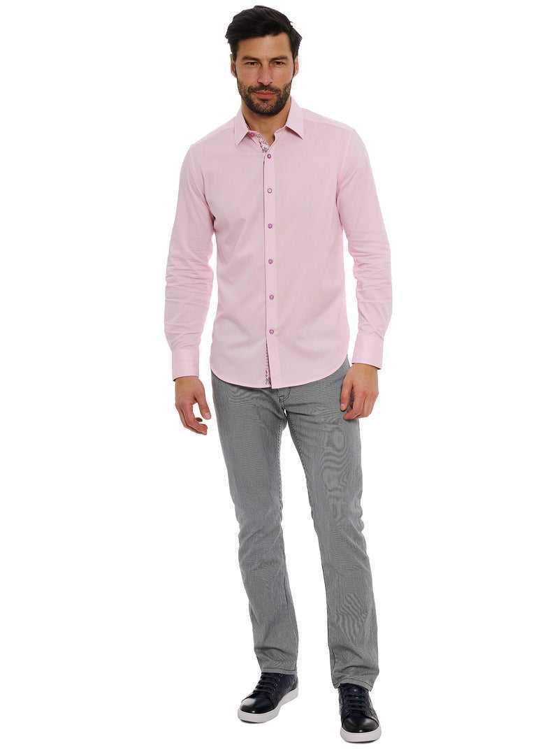 Robert Graham Wayfarer Long Sleeve Button Down Shirt Pink | 38051GZJA