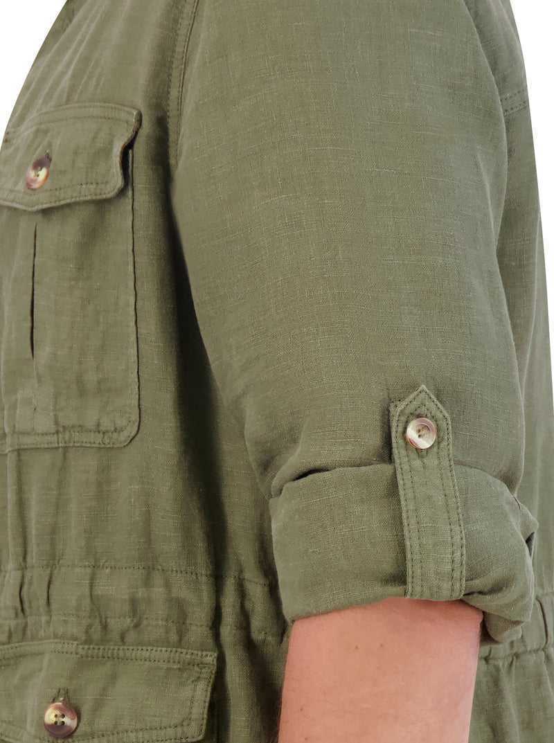 Robert Graham Weston Sahara Jacket Olive | 32781VDQL