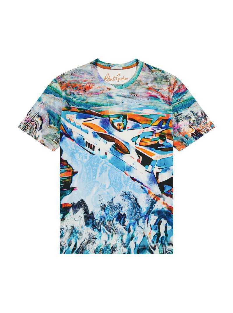 Robert Graham Yacht Trip T-shirt Multi | 20341MOHR